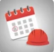Working time tracking calendar