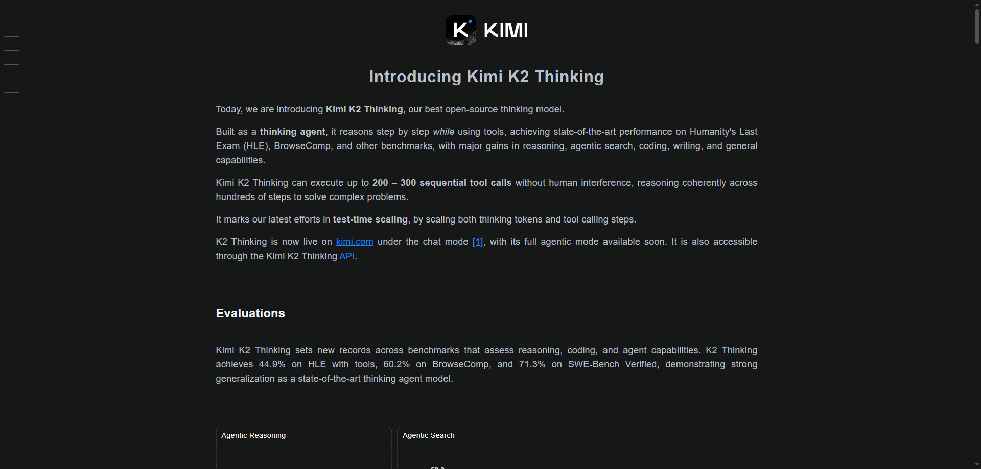 Kimi K2 Thinking: My Go-To AI Assistant for Long-Context Reasoning, Agentic Search, and Code-Level Problem Solving