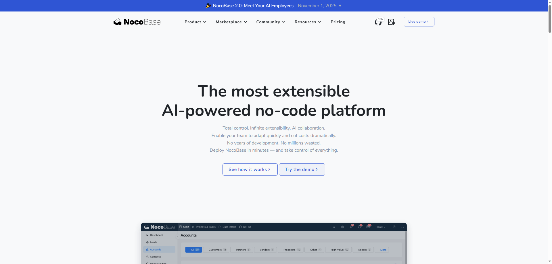 NocoBase 2.0: Build Real Apps Like LEGO — No Code, Full Control, Infinite Power