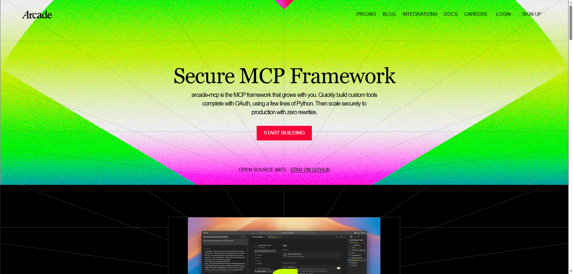 Secure MCP Framework: The Future of Effortless, Secure Python Development