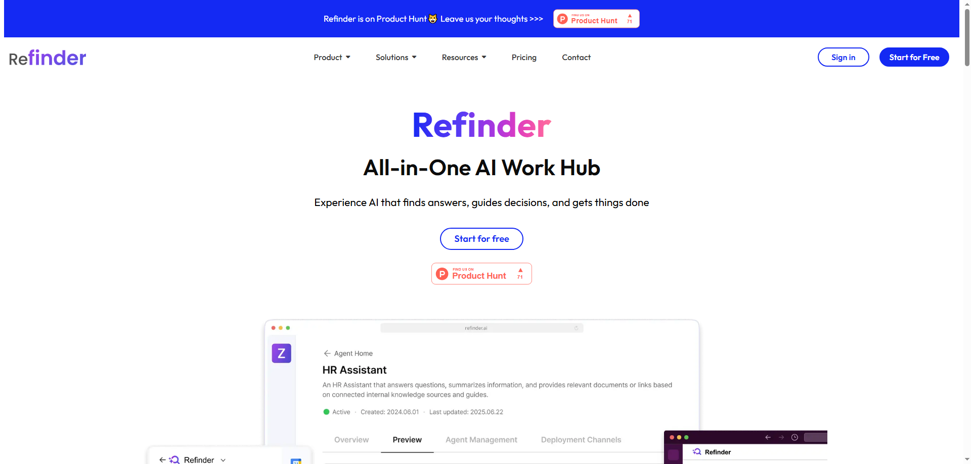 Refinder AI: Transforming Chat Into Action - An In-Depth Review