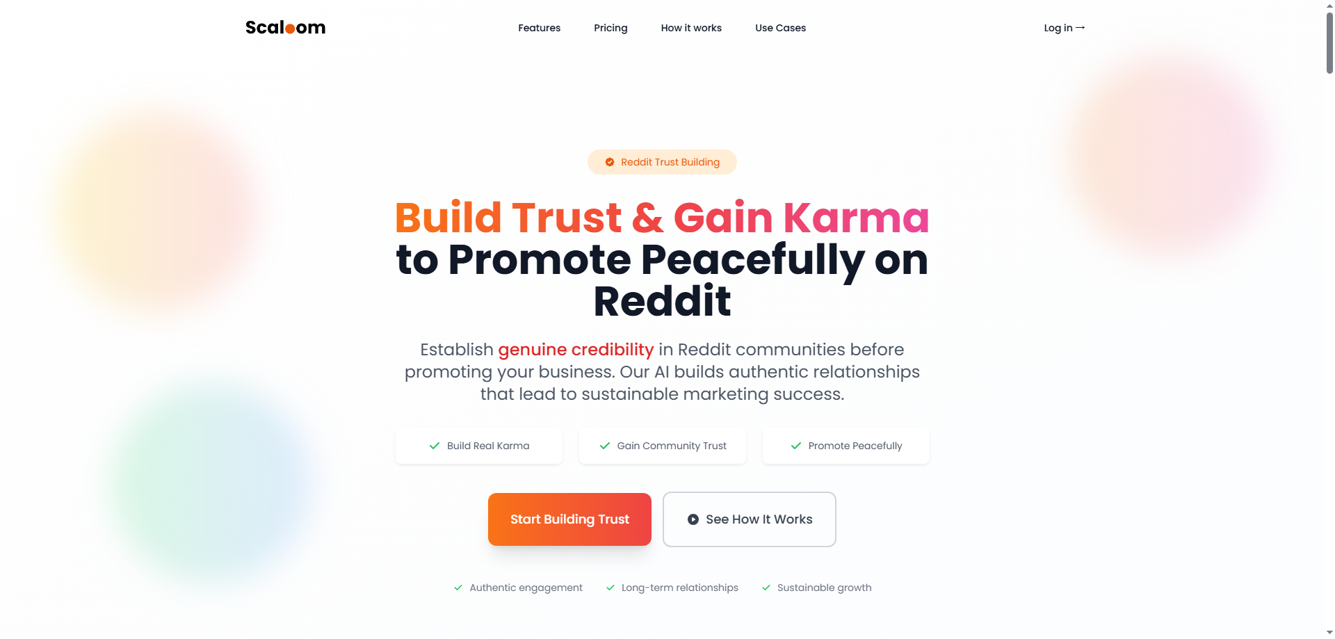 Scaloom: The AI Agent That Makes Reddit Trust You (Before You Even Post)