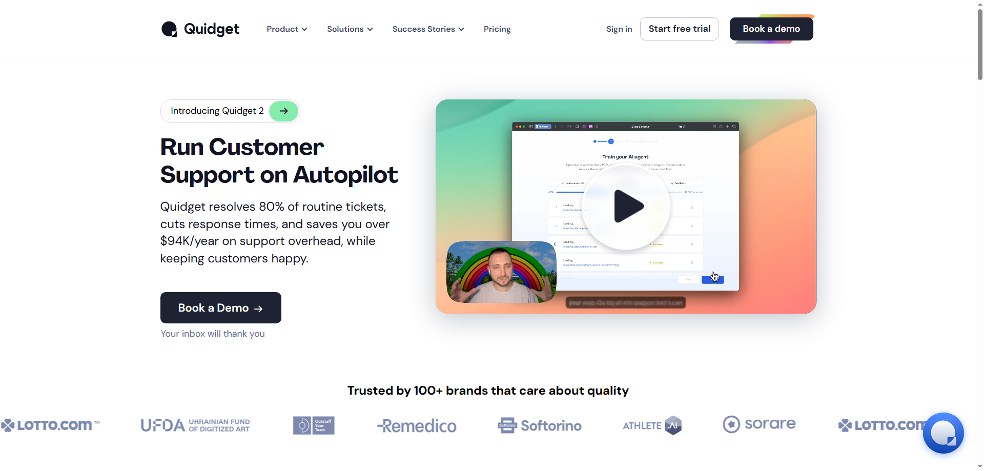 Quidget 2: AI Agent for Customer Support - My Complete Review
