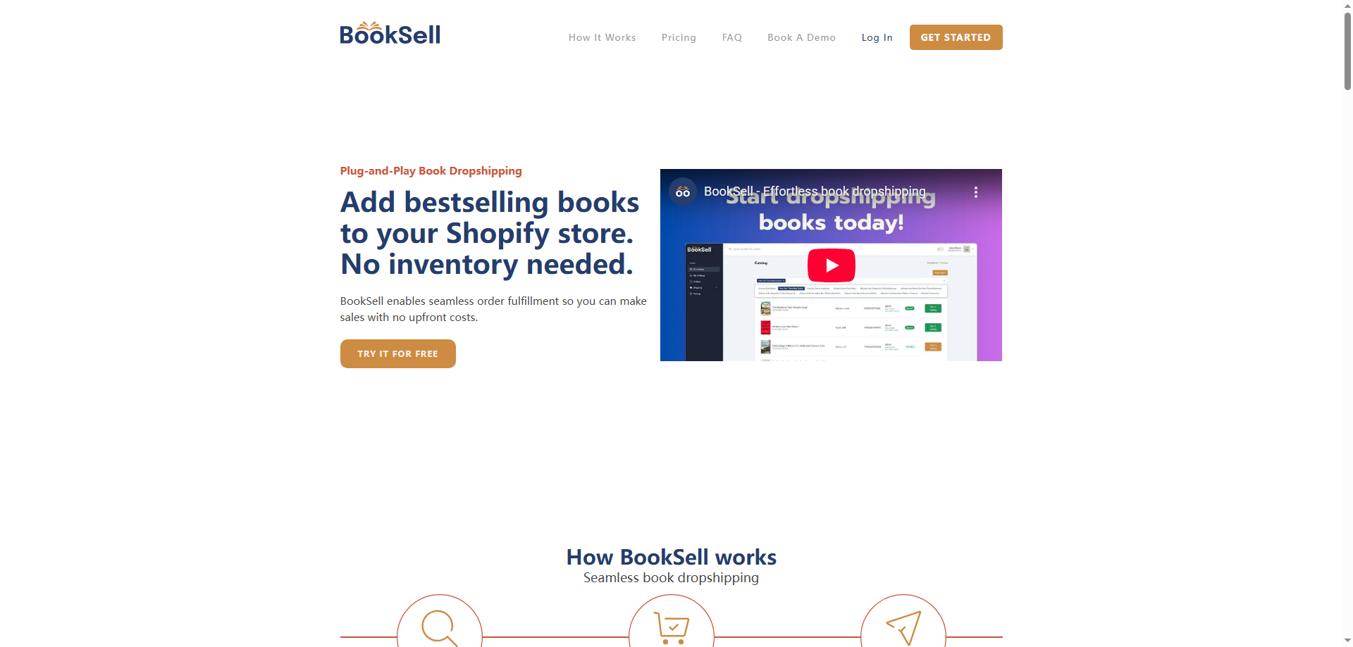 BookSell: Build Your Own Online Bookstore Without Inventory Risk