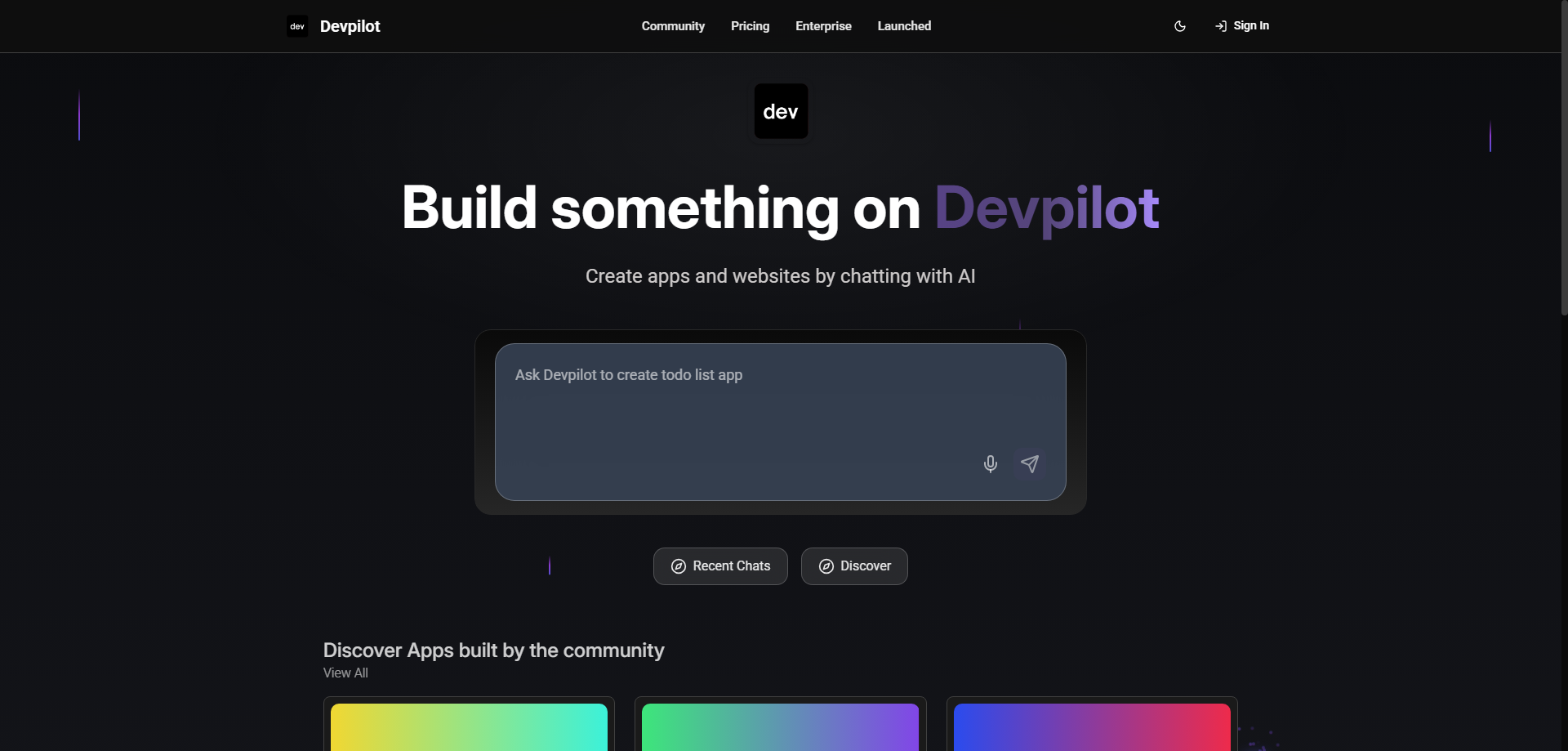 Devpilot: The AI Co-Engineer That Builds Full-Stack Apps From Your Ideas