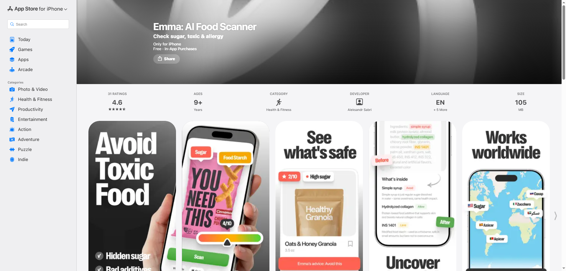 Emma: Your Personal AI Nutritionist and Global Food Translator