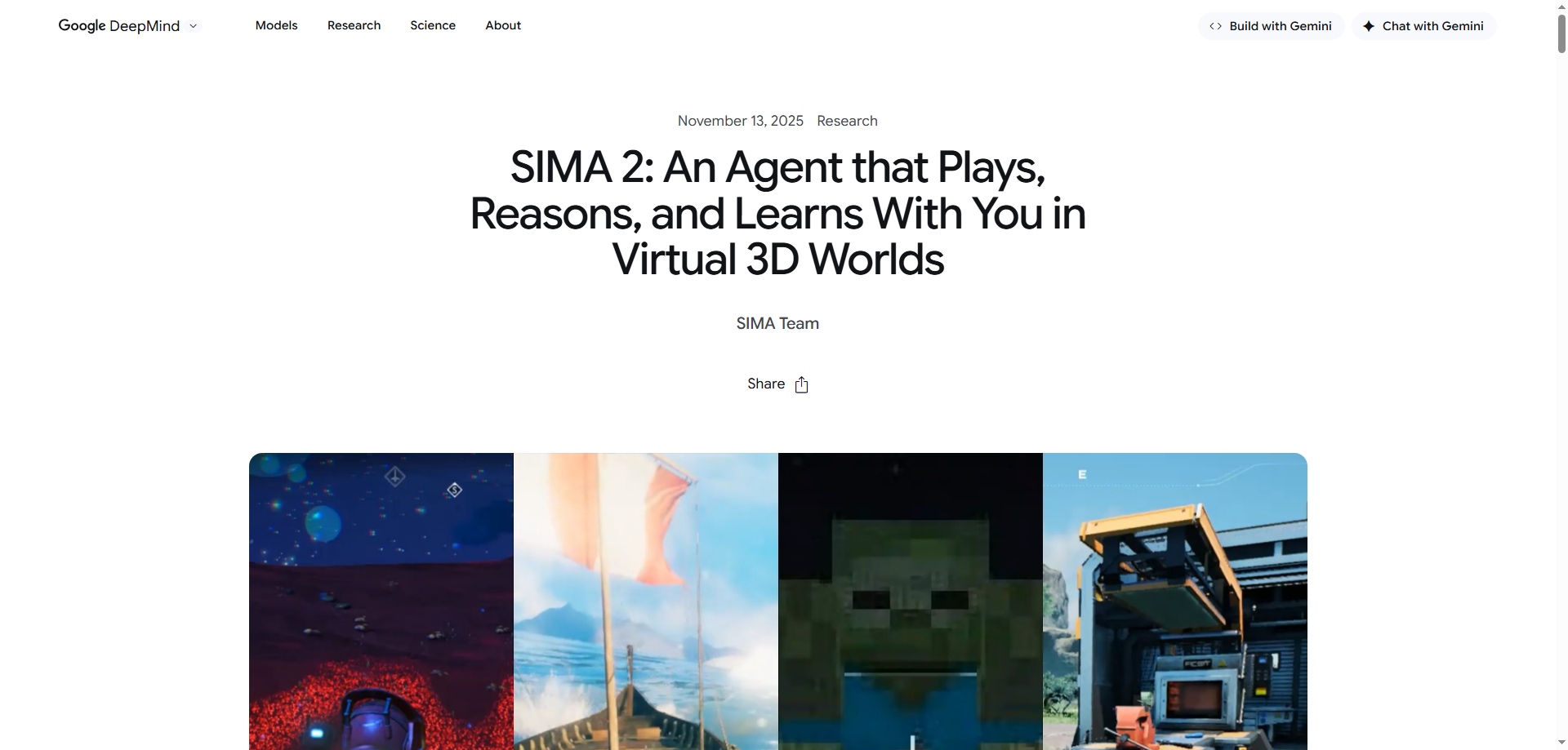 SIMA 2: My Deep Dive Into Google's 3D Virtual World AI That Might Change Everything