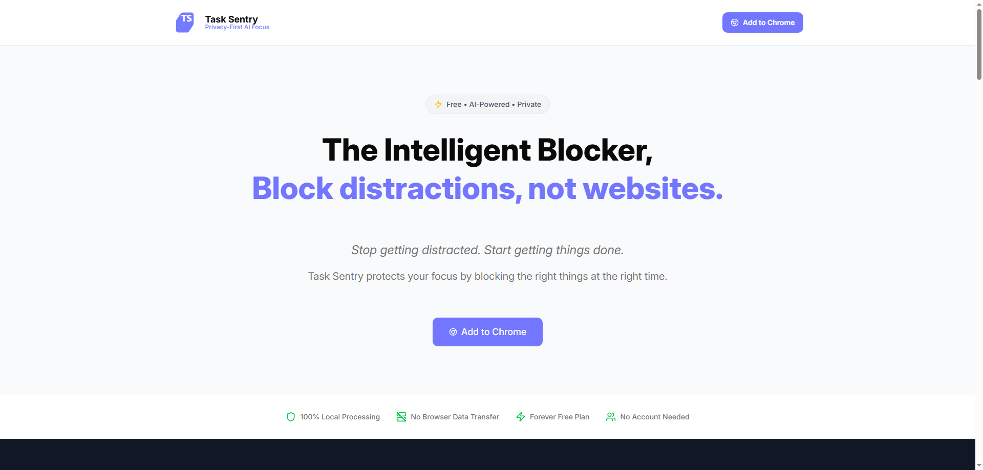 Task Sentry: Your Smart Focus Assistant