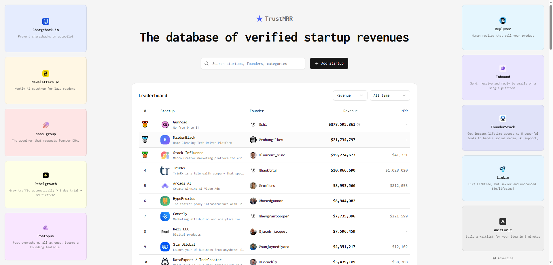 TrustMRR: A Game-Changer for Startup Transparency and Growth