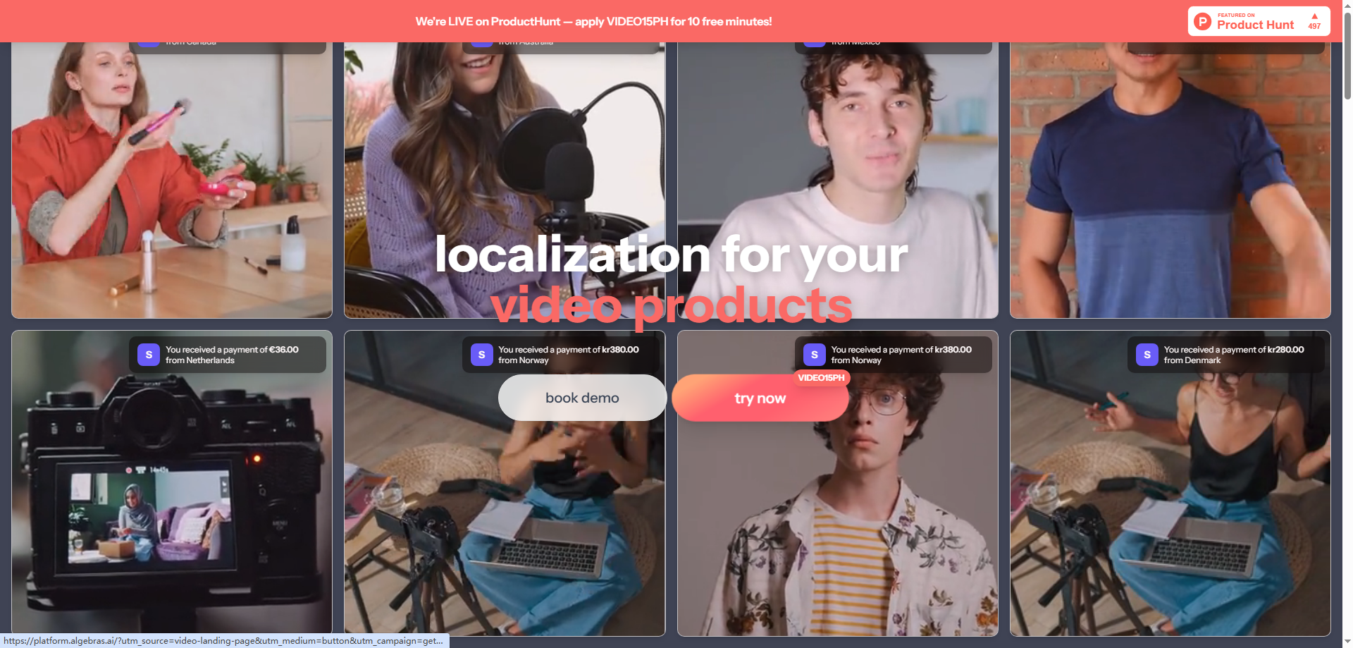 Video Localization by Algebras: Revolutionizing Multilingual Content Creation