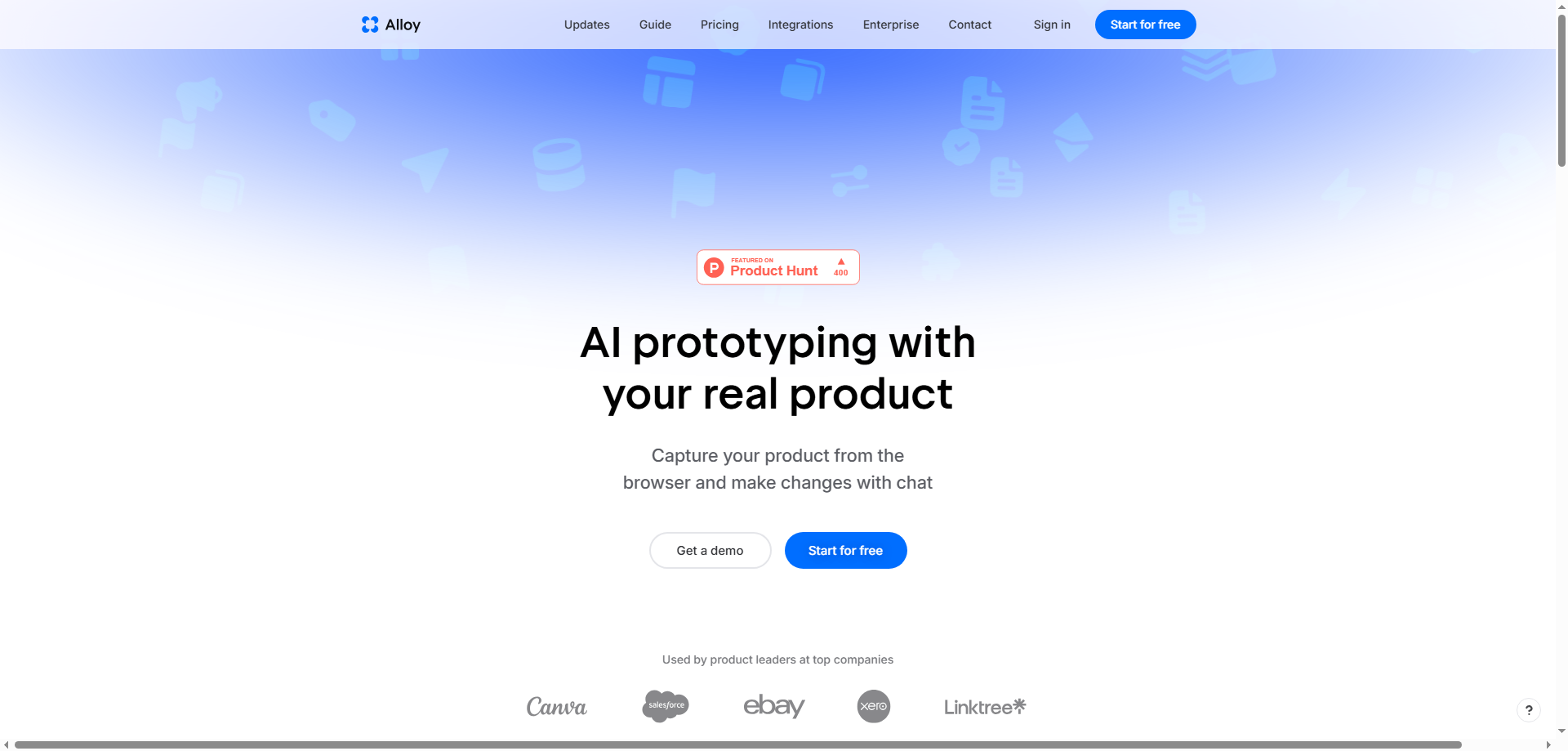 Alloy: AI-Powered Prototyping That Turns Your Real Apps into Interactive Concepts