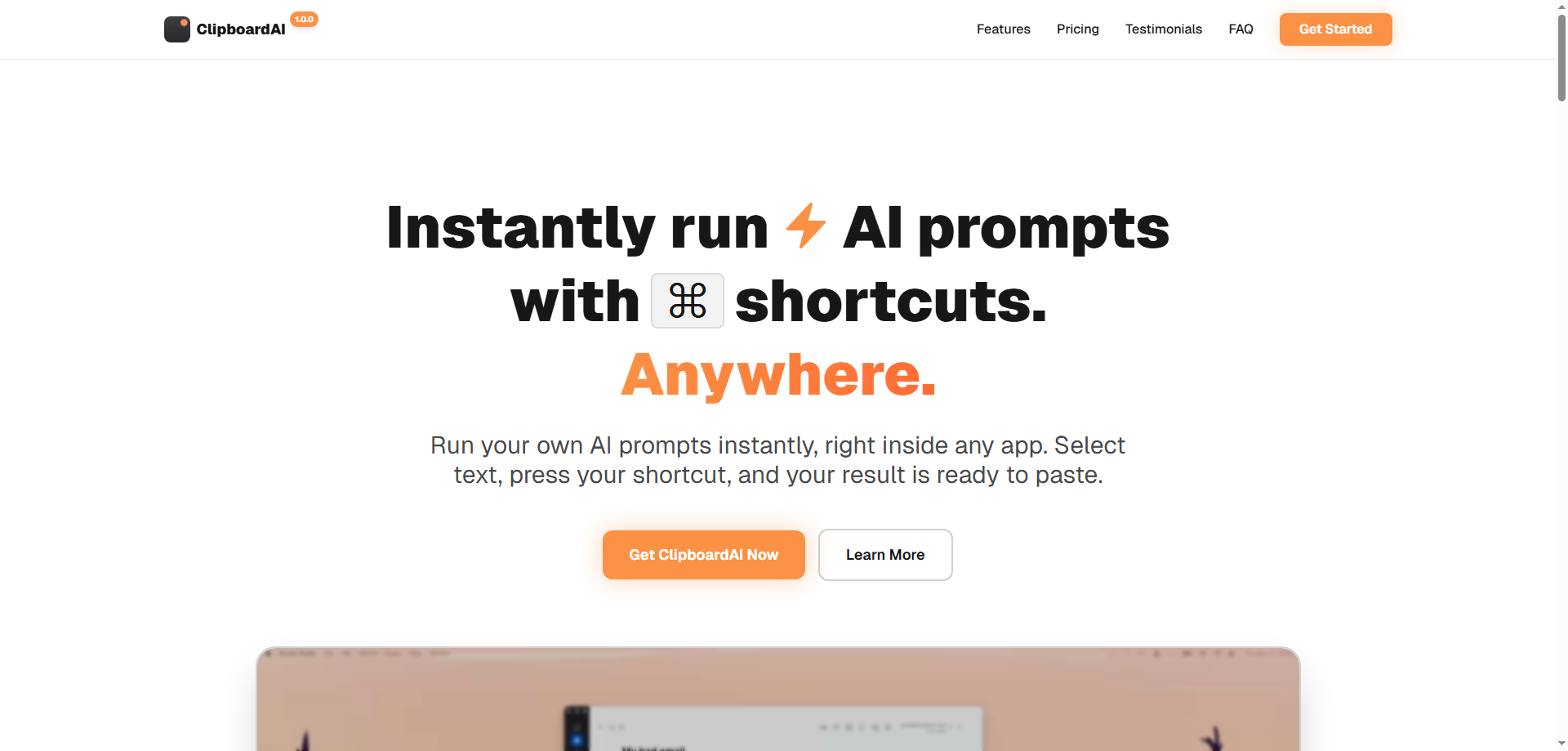 ClipboardAI Review: Is This Keyboard Shortcut AI Tool the Text Transformation Hack We've Been Missing?