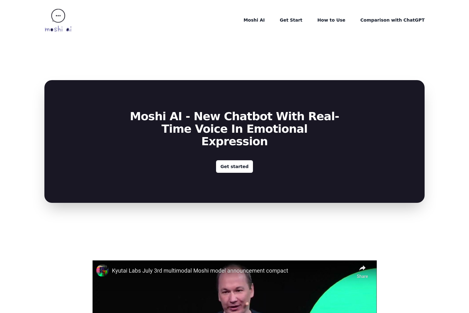 Moshi AI: Advanced Voice Interaction Assistant