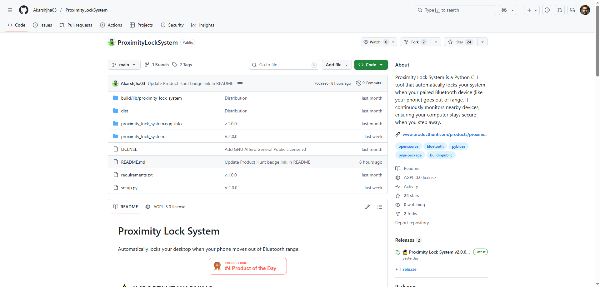 Proximity Lock System 2.0: Can Your Phone Become Your Computer's Security Guard?