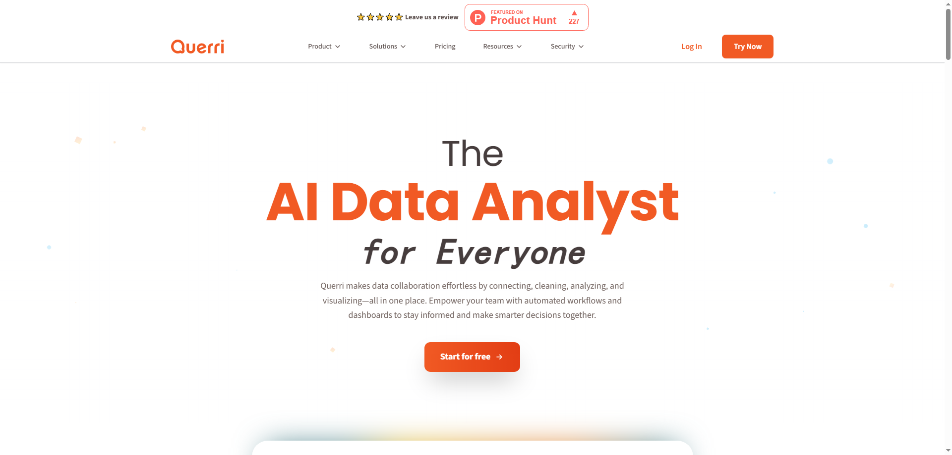 Querri 2.0: The Most Creative No-Code Data Assistant Transforming the Future of Business Intelligence