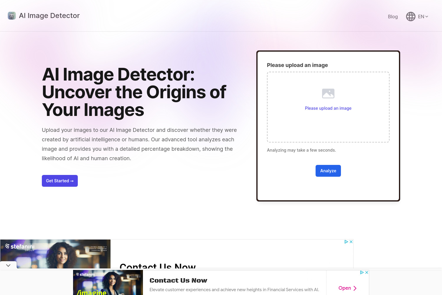 AI Image Detector: Effortlessly Verify the Authenticity of Your Images