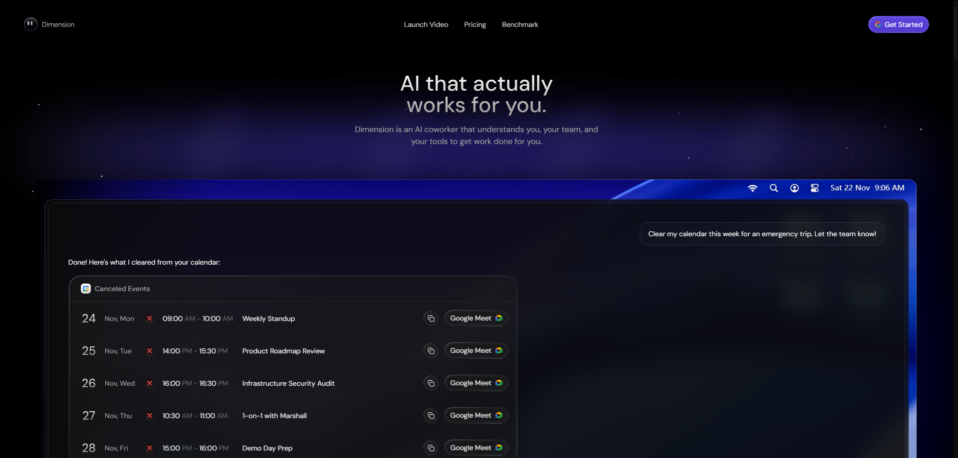 Dimension: The Proactive AI Assistant That Actually Understands Your Workday