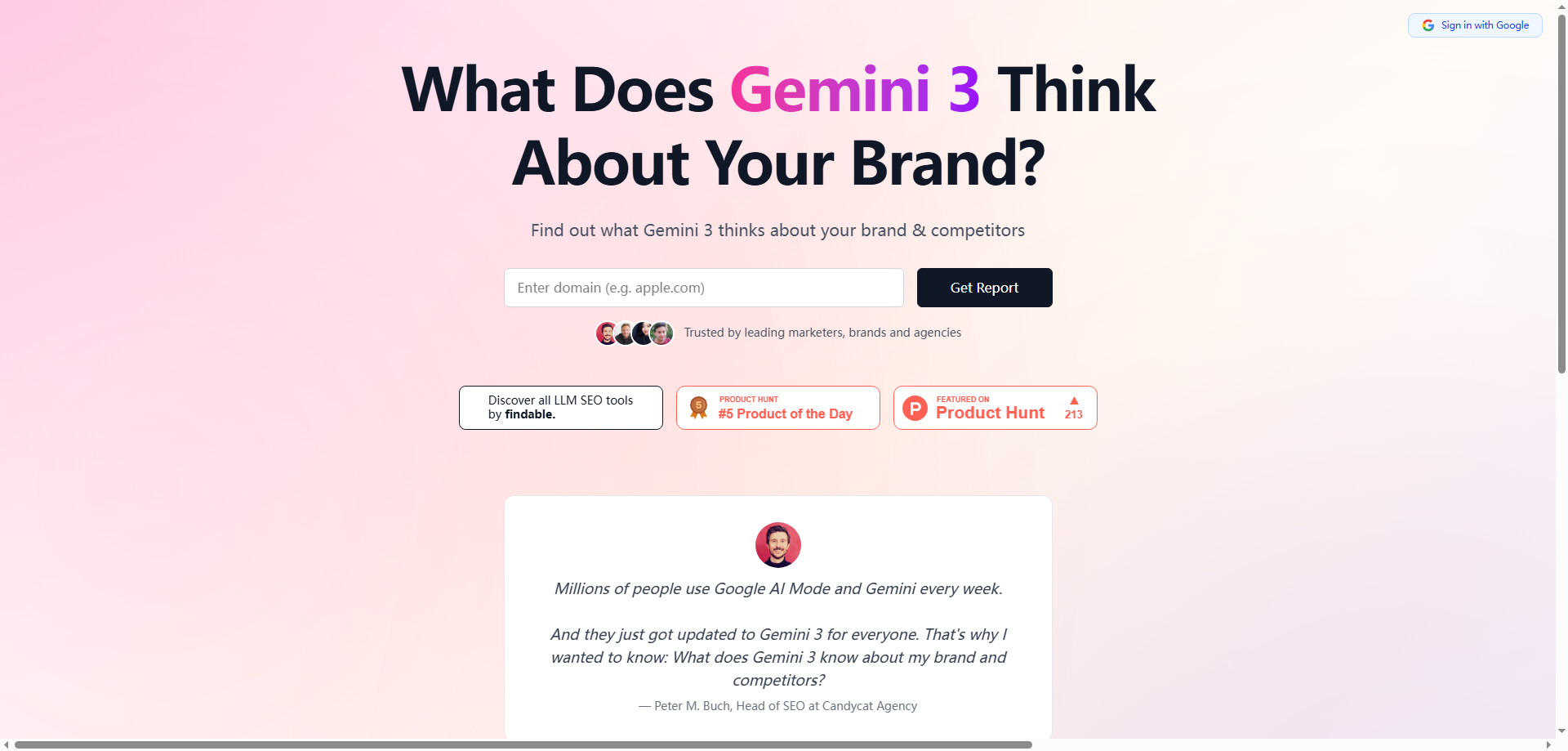 Gemini 3 Brand Audit: Understanding Your Brand Through AI's Eyes