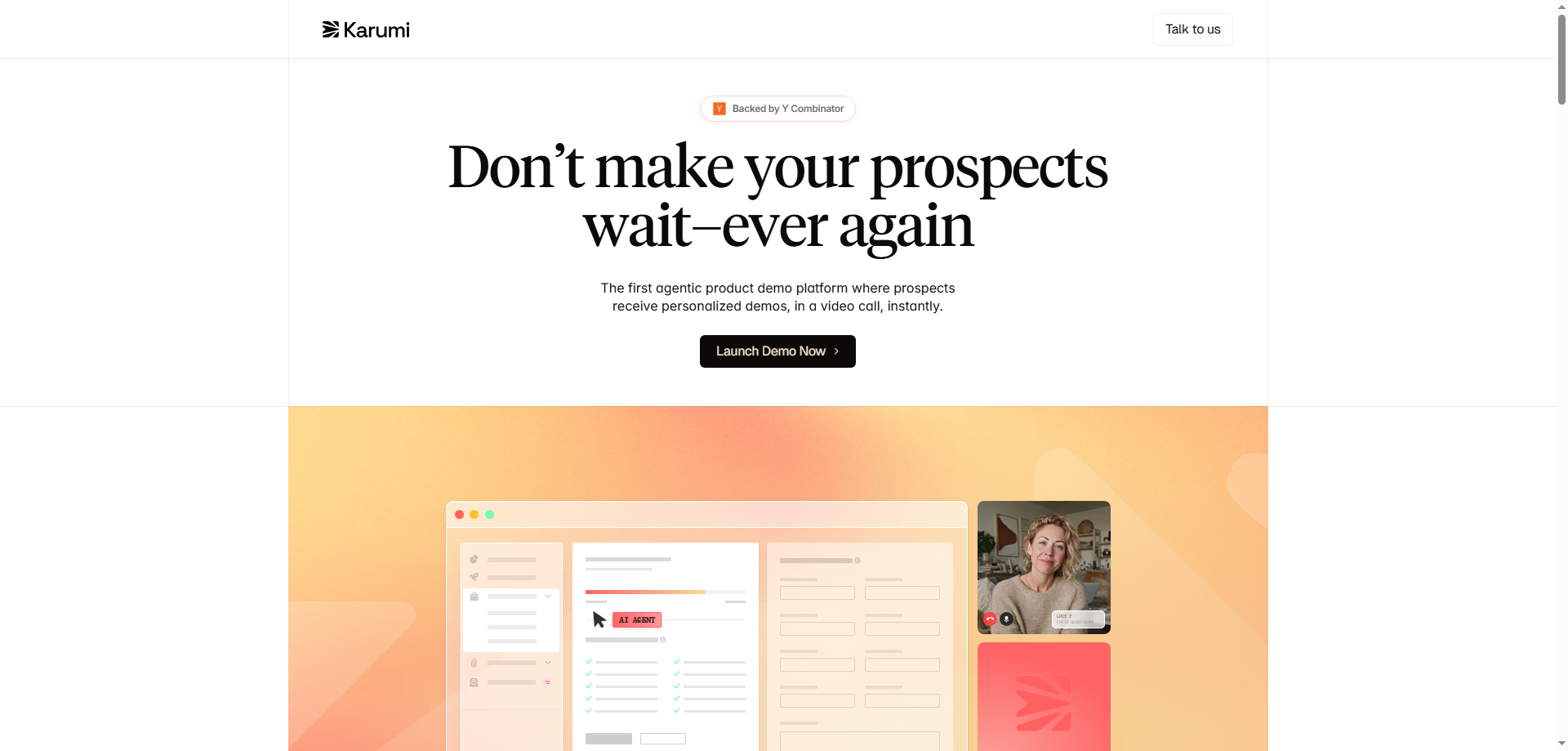 Karumi: The AI Demo Agent Promising 24/7 Personalized Product Presentations