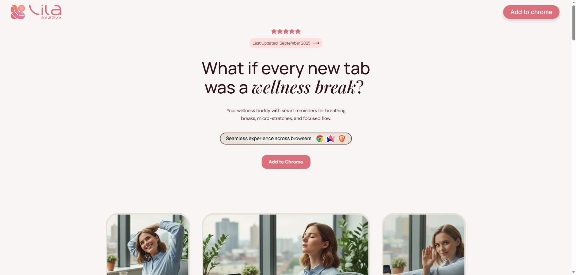 Lila by Zivy: The Browser Extension That Knows When You Need a Break
