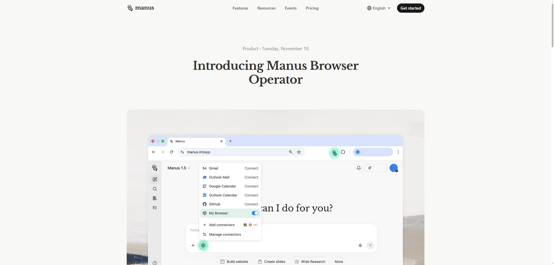 Manus Browser Operator: Turning Every Browser Into an AI Assistant With Mixed Results