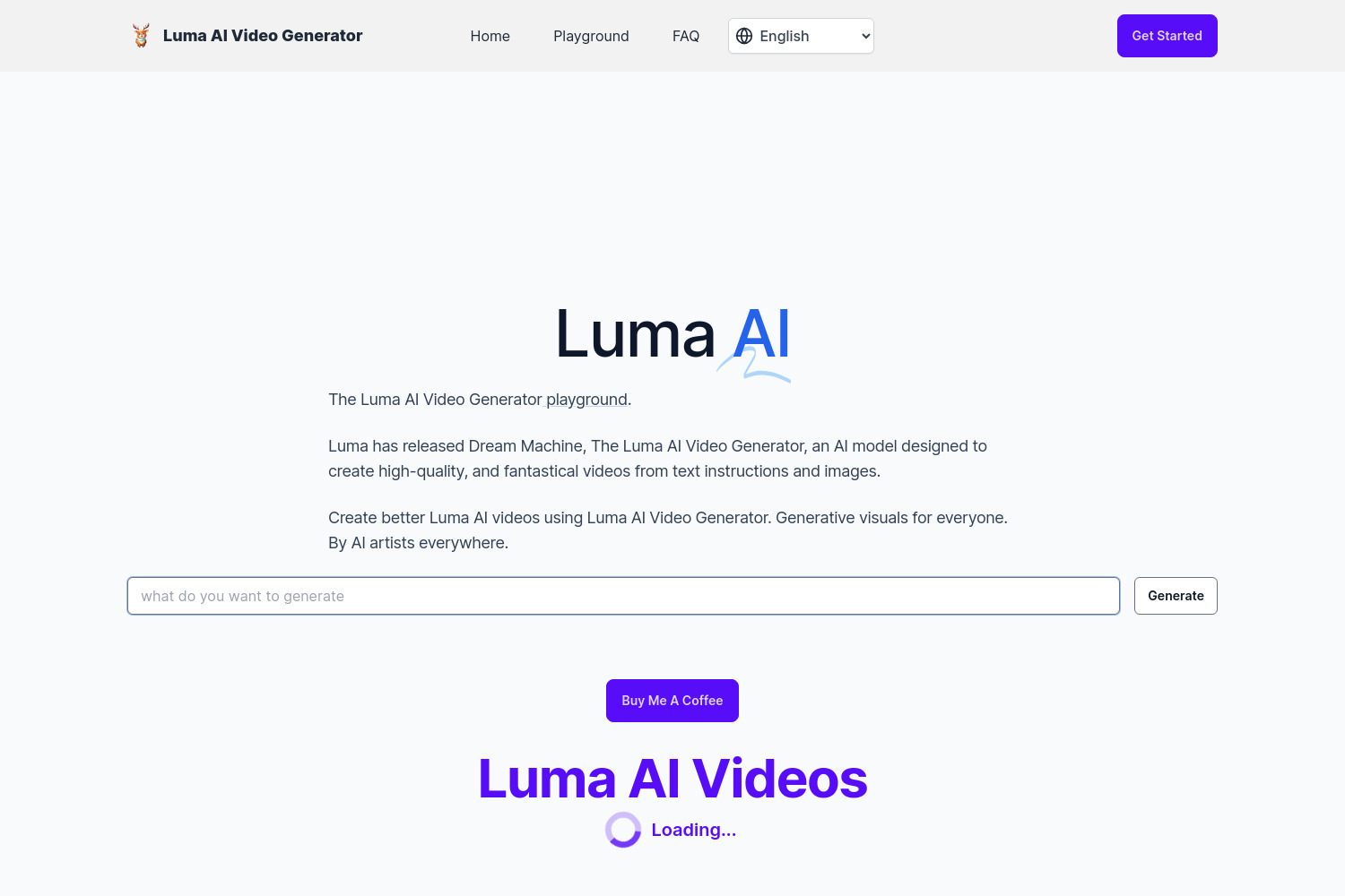 Luma AI Video Generator: Transform Text and Images into High-Quality Videos