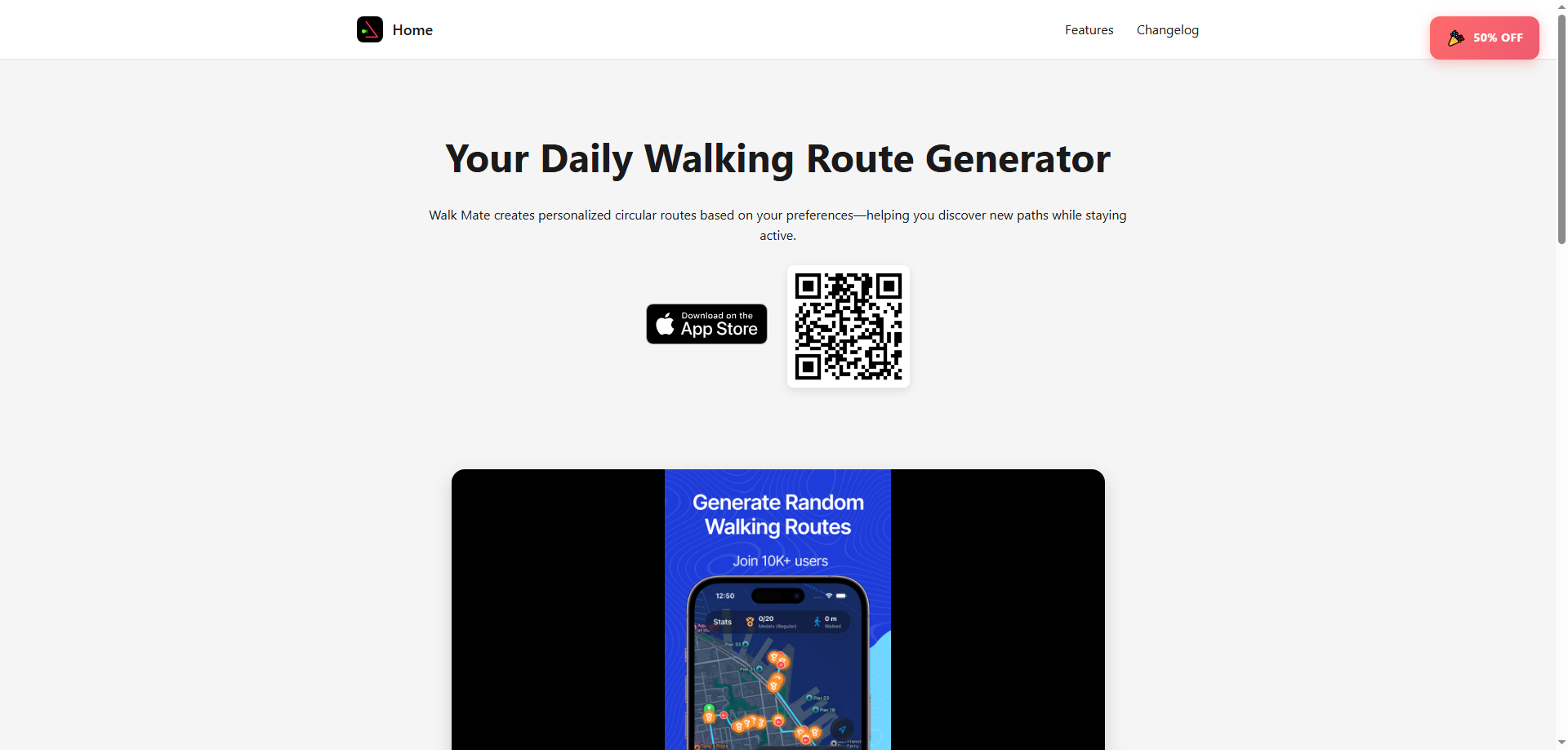 Walk Mate: Rediscover Your Neighborhood with Personalized Walking Routes Walk Mate: Rediscover Your Neighborhood with Personalized Walking Routes