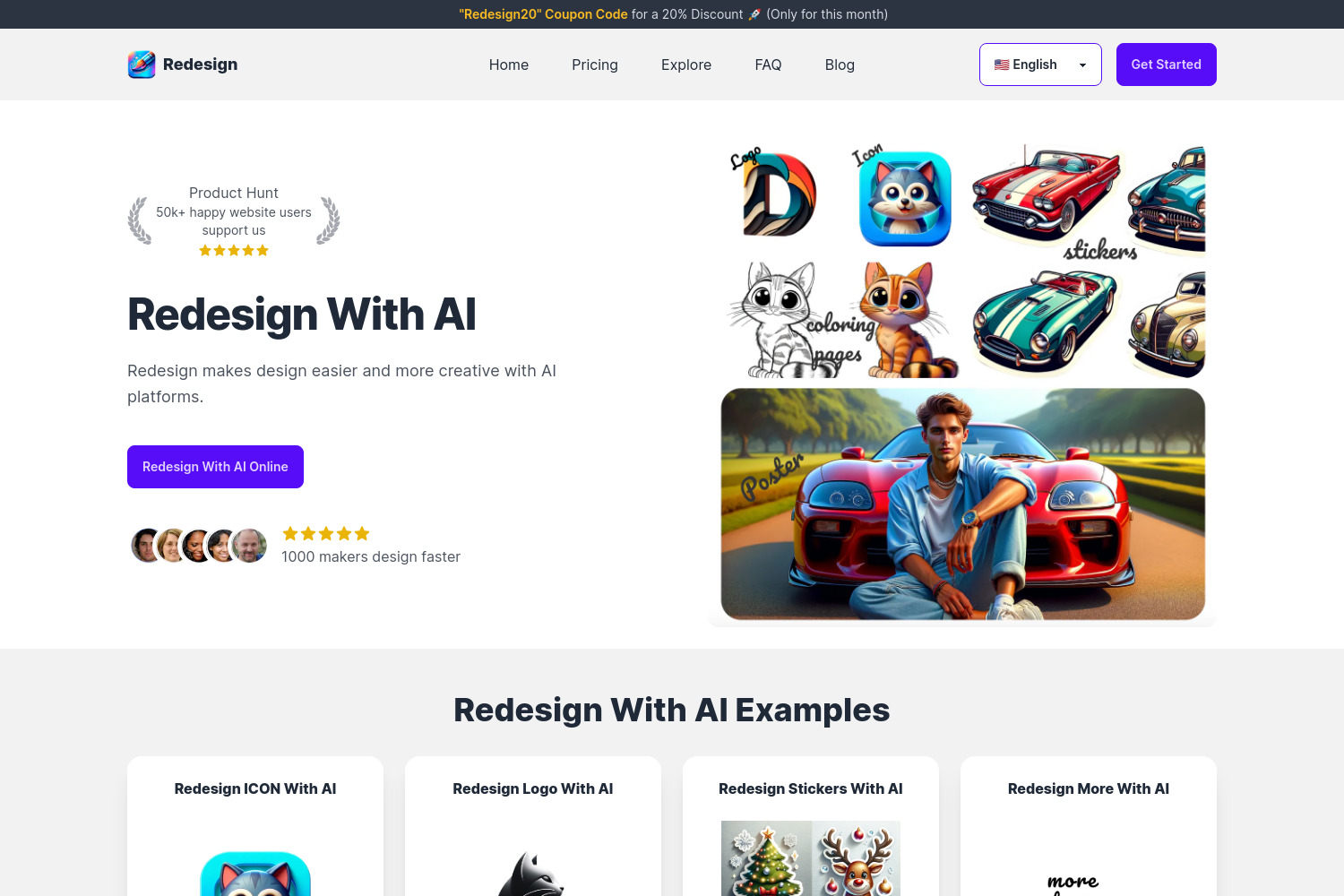 Redesign With AI: AI-Powered Design Tool for Creatives