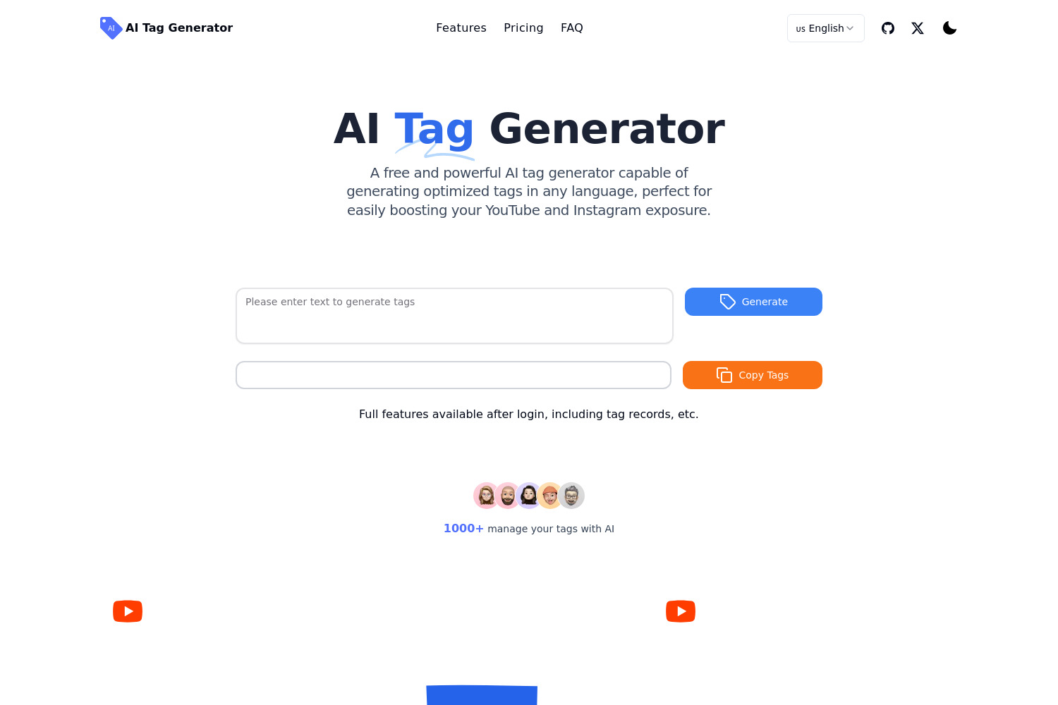 Boost Your Online Presence: AI Tag Generator for YouTube and Instagram