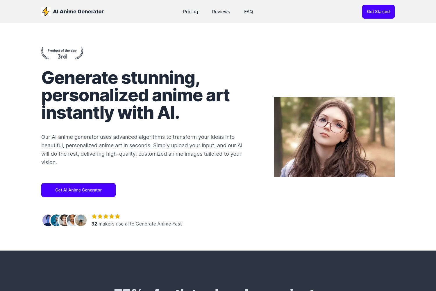 AiAnimeGenerator: Create Unique Anime Art Instantly