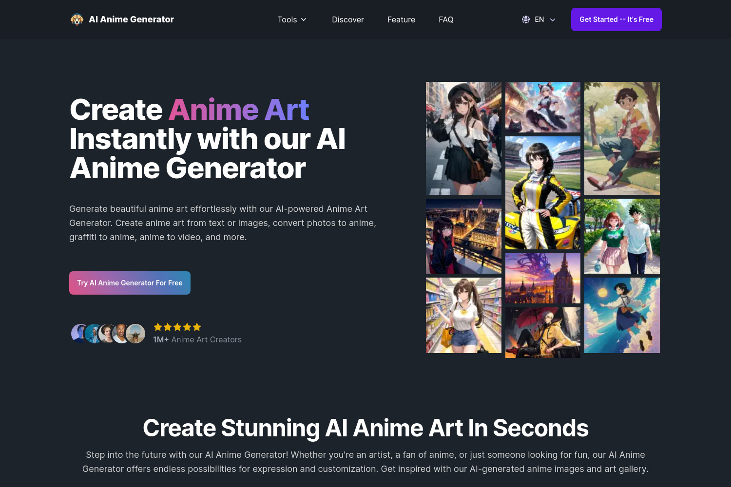 AI Anime Generator: Create Anime Images and Videos Instantly