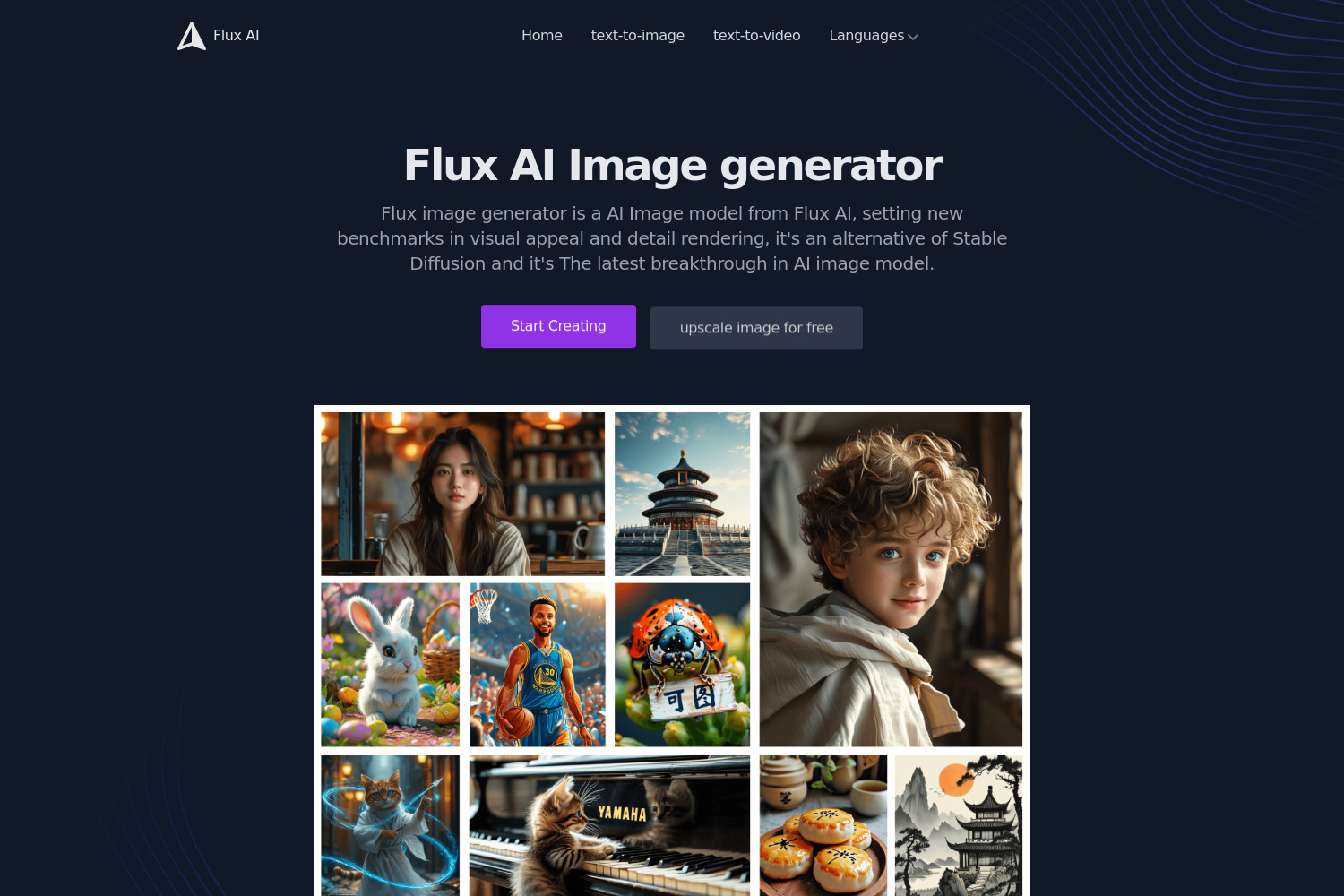 Fluxai.net: Advanced AI Image Generation by Black Forest Labs