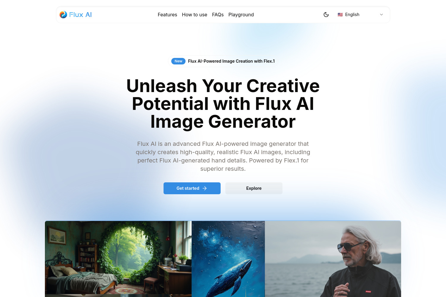 Fluxai.org: Advanced AI Image Generation with Flex.1 Technology