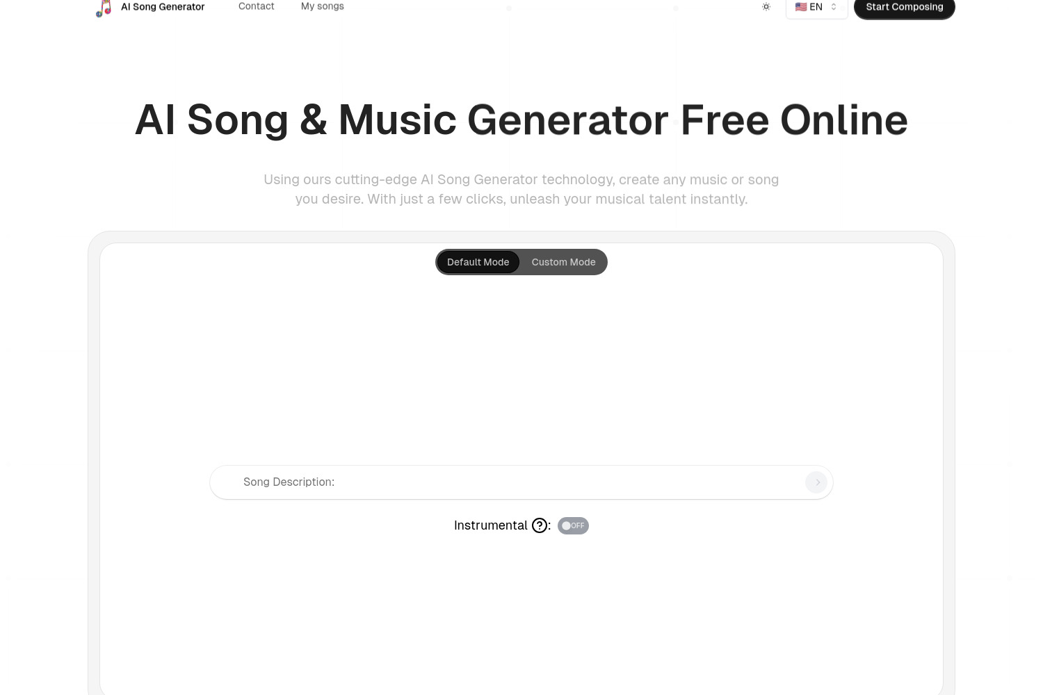 AI Song Generator: Effortless Music Creation for Everyone