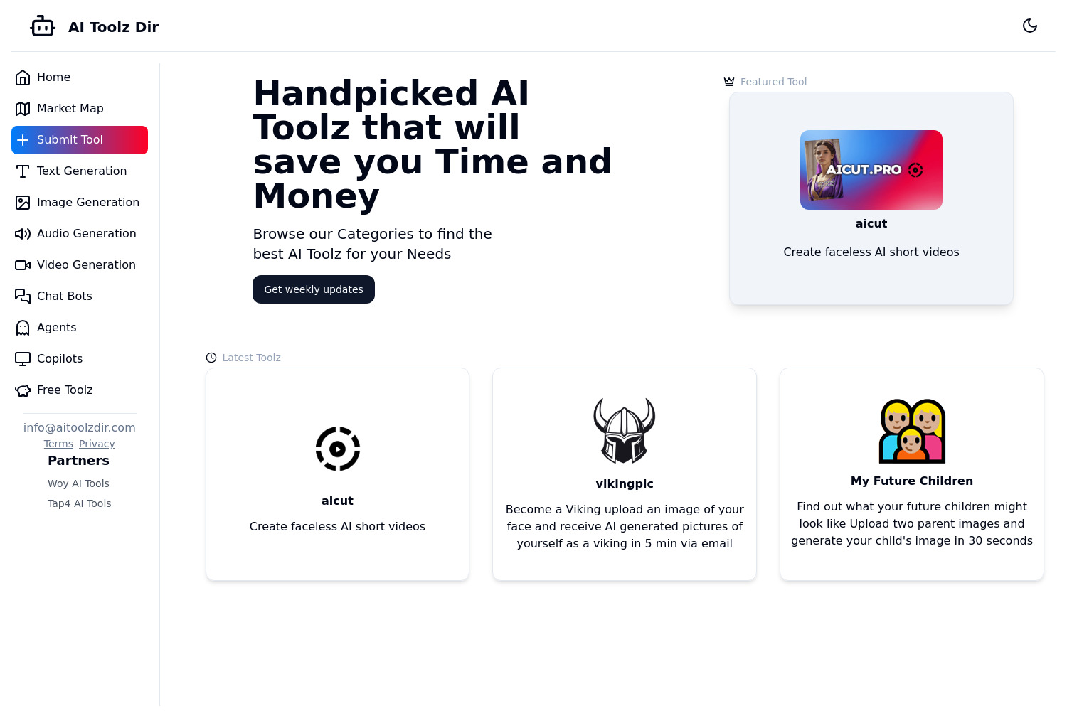 AI Toolz Dir : Find the Best AI Solutions with AI Toolz Dir