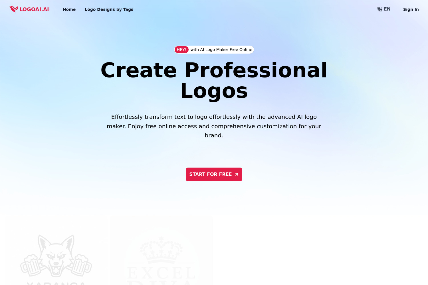 LogoAI.ai : Create Professional Logos with LogoAI.ai Effortlessly