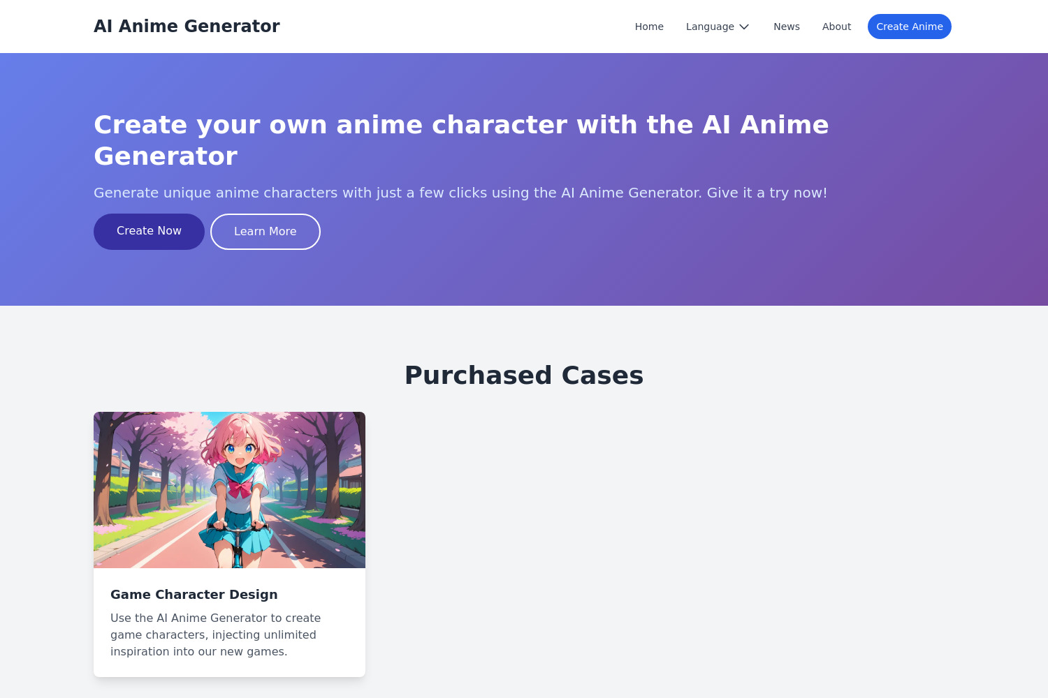 AI Anime Generator.com: Design Your Perfect Anime Characters with AI Anime Generator