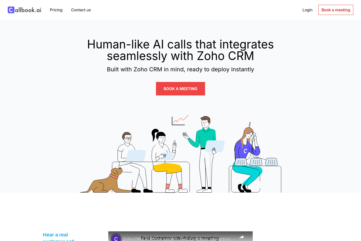 Callbook.ai: AI-Powered Phone System for Zoho CRM