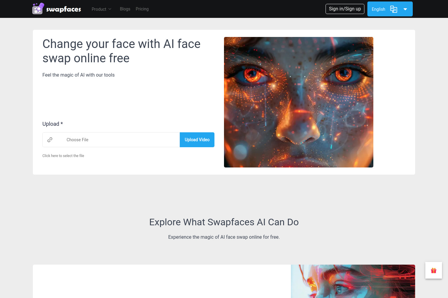 Swapfaces: Effortlessly Transform Photos with Free AI Face Swapping