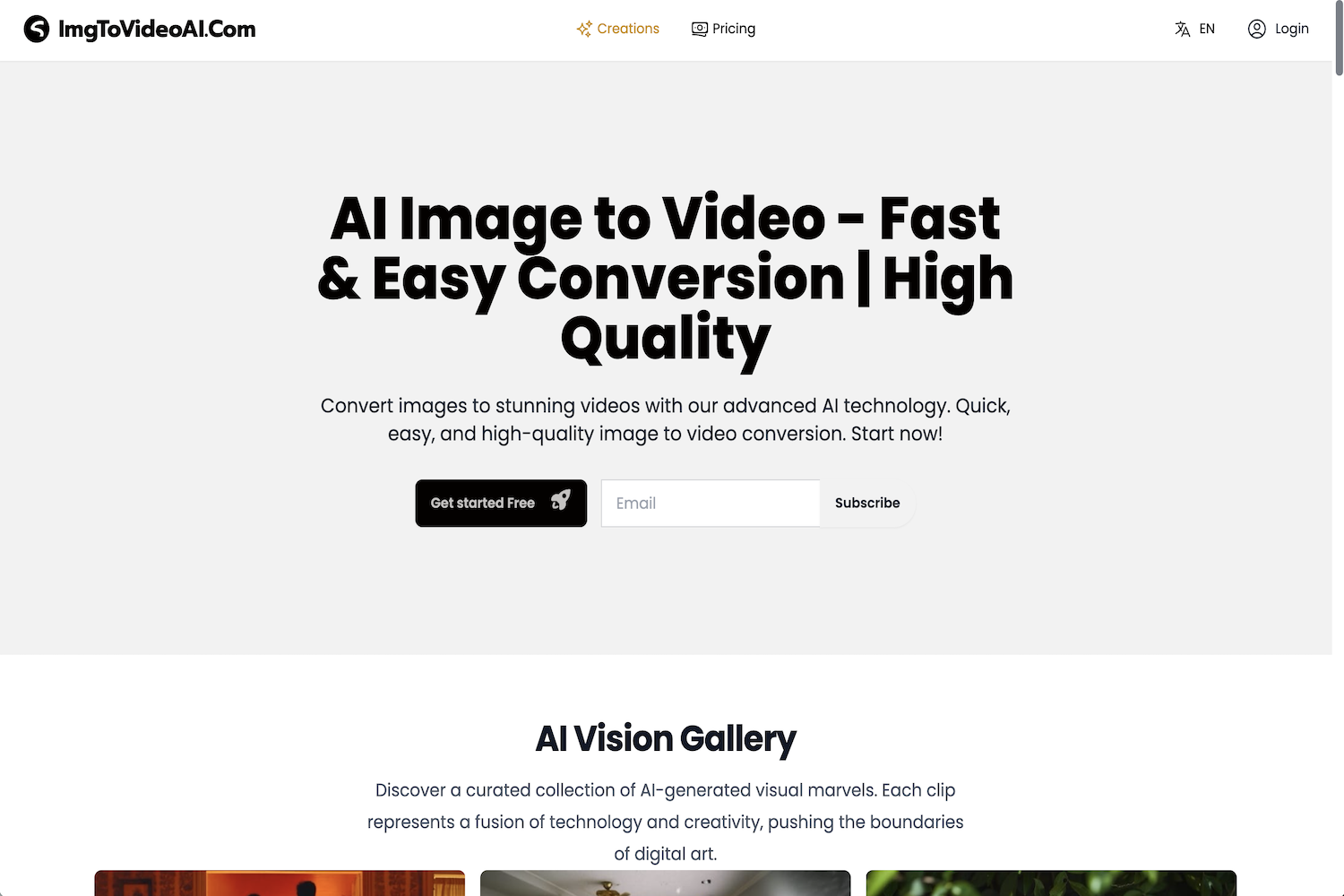 ImgToVideoAI.com: Effortlessly Convert Images into High-Quality Videos