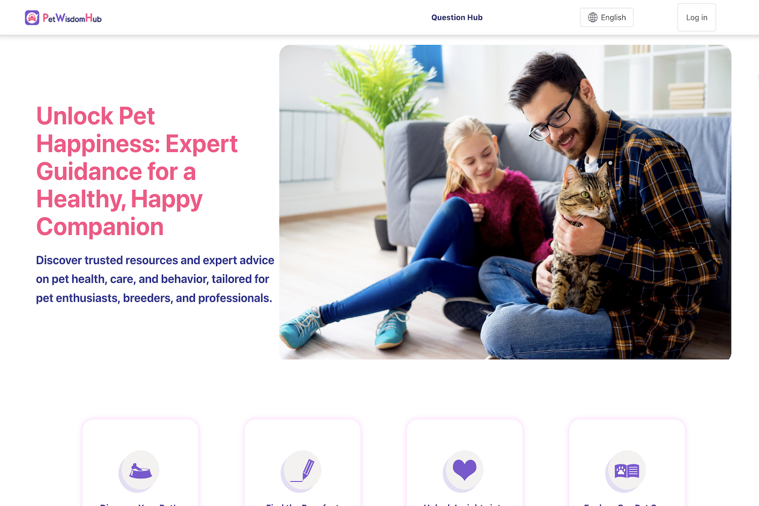 PetWisdomHub: Get Instant AI-Powered Answers for All Your Pet Questions