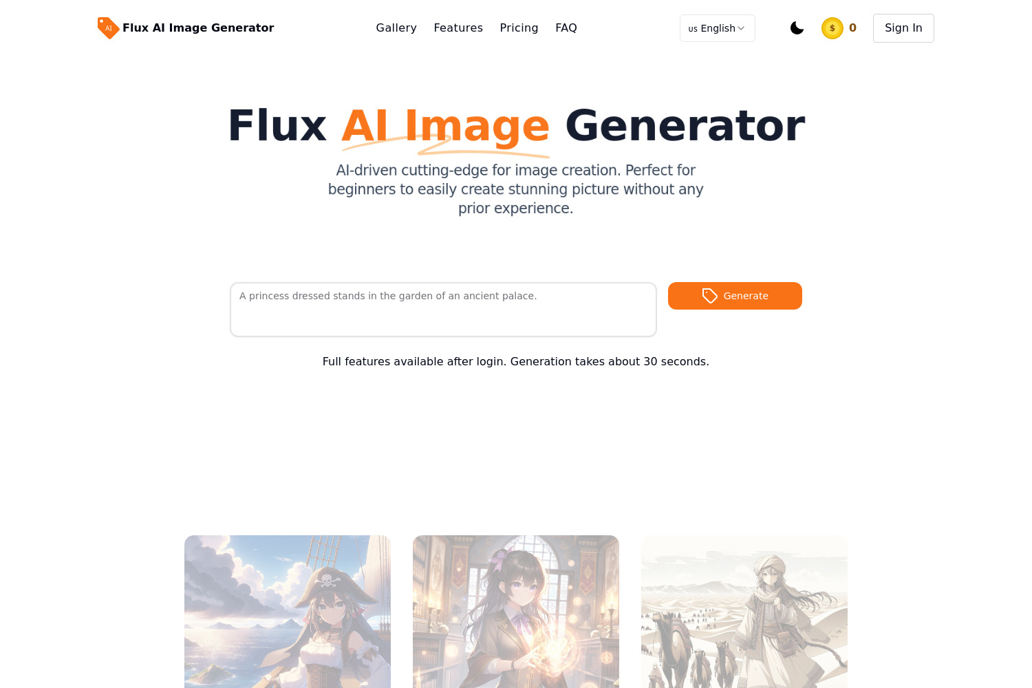 FluxPic: AI Image Generator for Stunning Digital Art