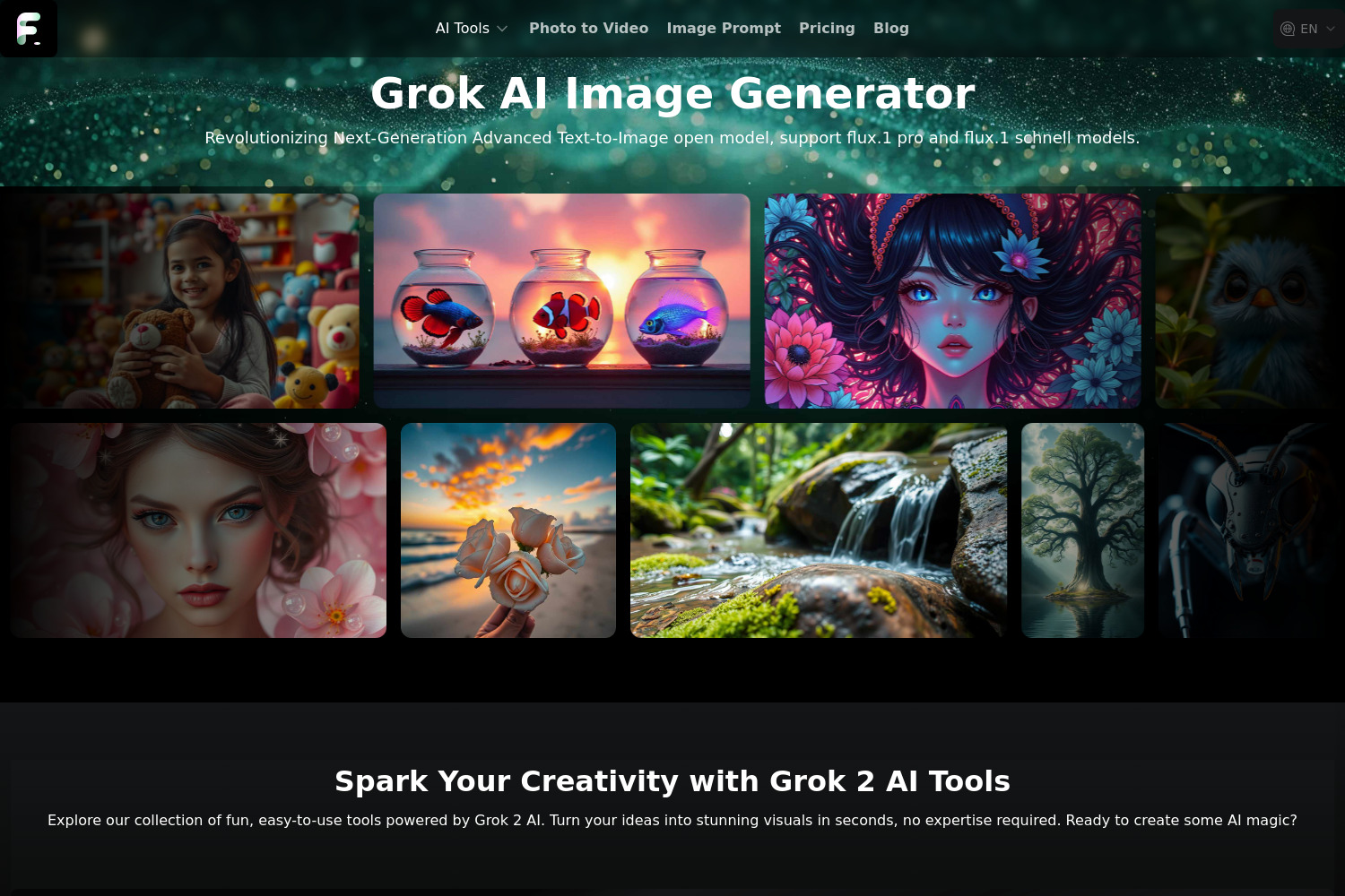 Grok AI Image Generator: Advanced Text-to-Image Model with Pro Features