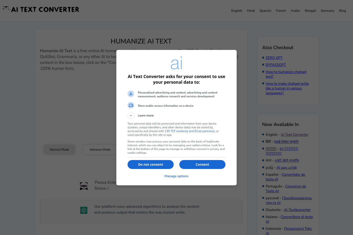 AI Text Converter: Effortlessly Humanize AI Content