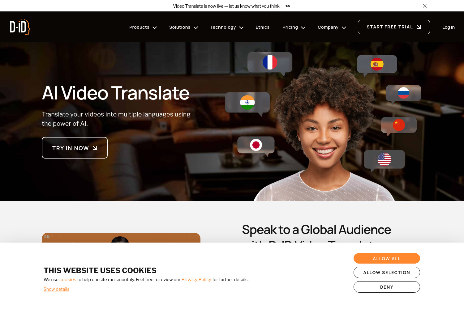 D-ID Video Translate: Seamlessly Translate Videos Across Languages