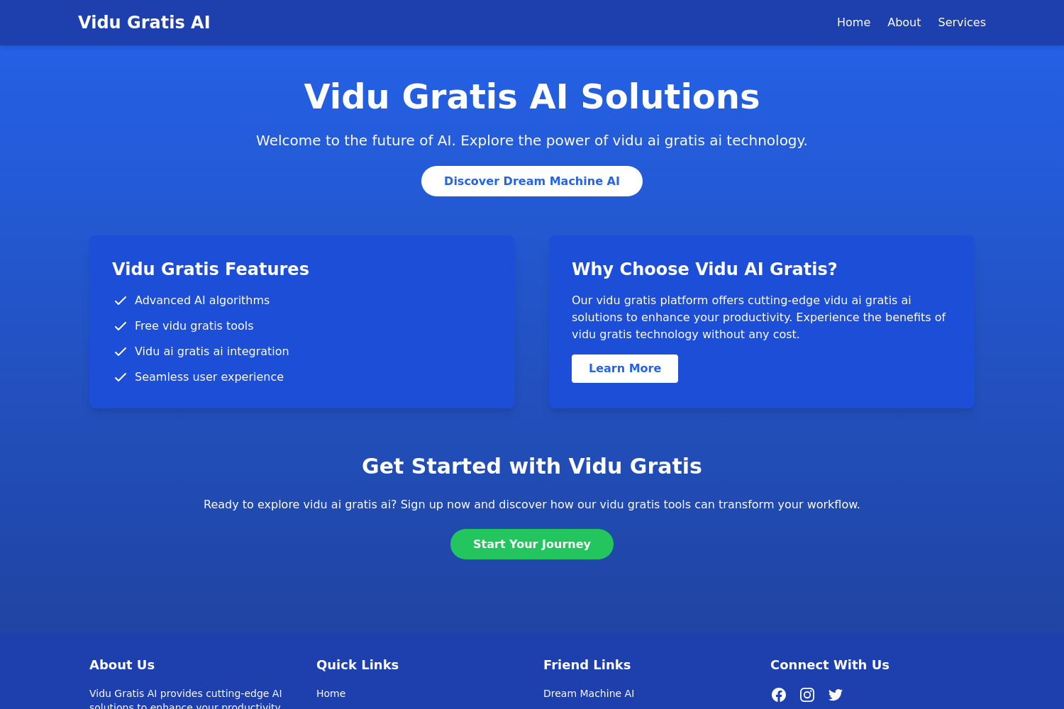 Vidu Gratis AI: Unlock Free Cutting-Edge AI Solutions