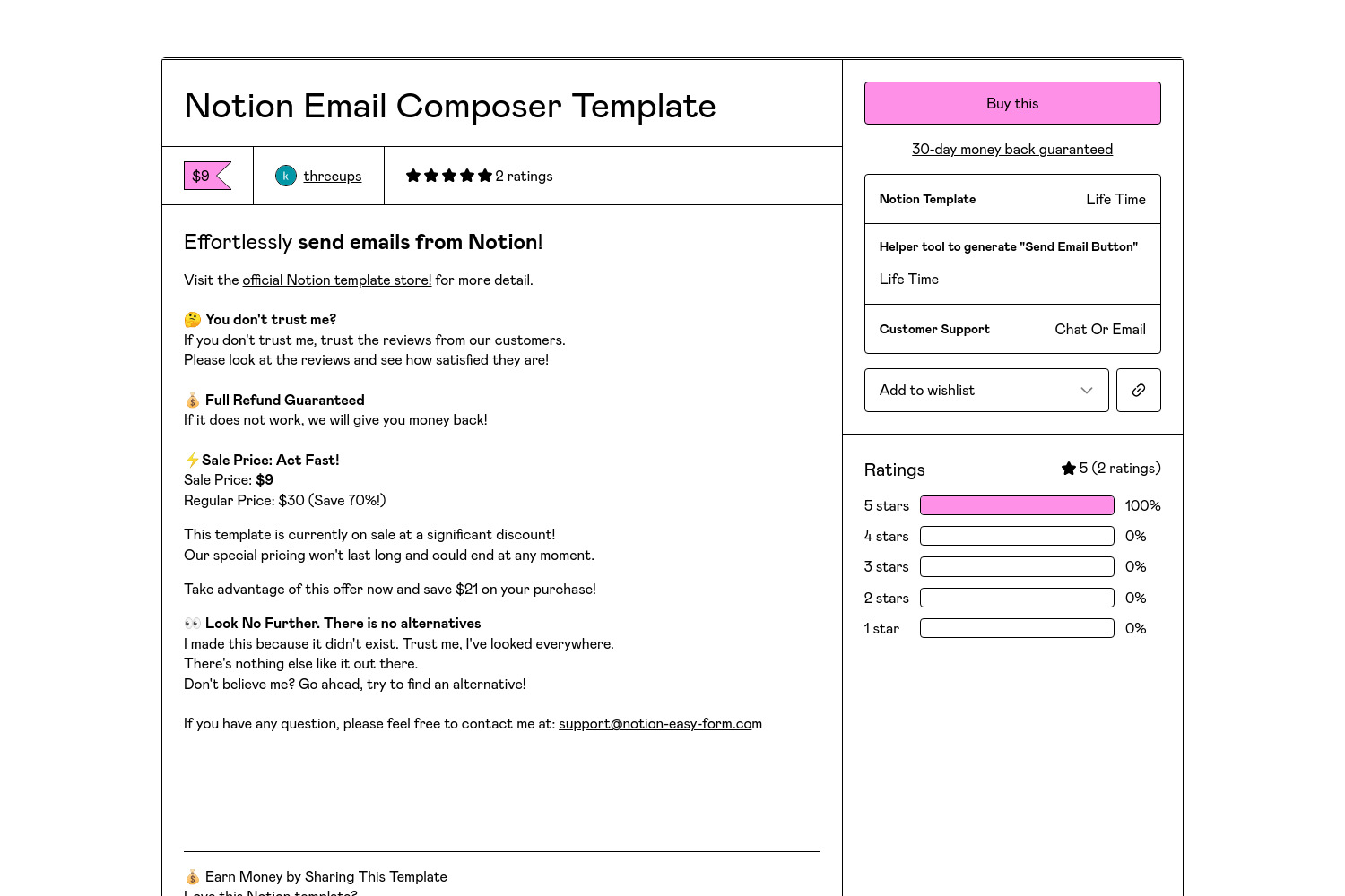 Notion Email Composer: One-Click Personalized Emails