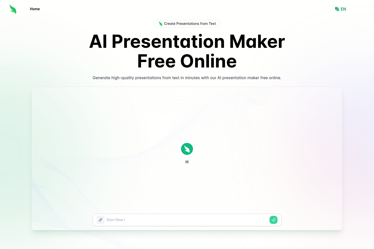 Slides.bot: Free AI Presentation Maker