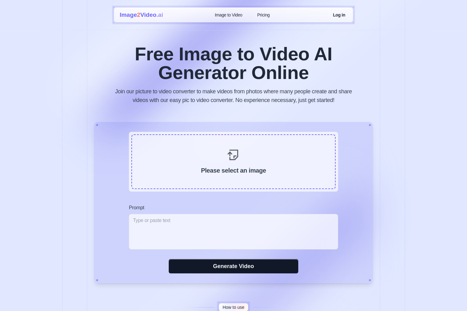 Image to Video AI:Free Image to Video AI Generator Online