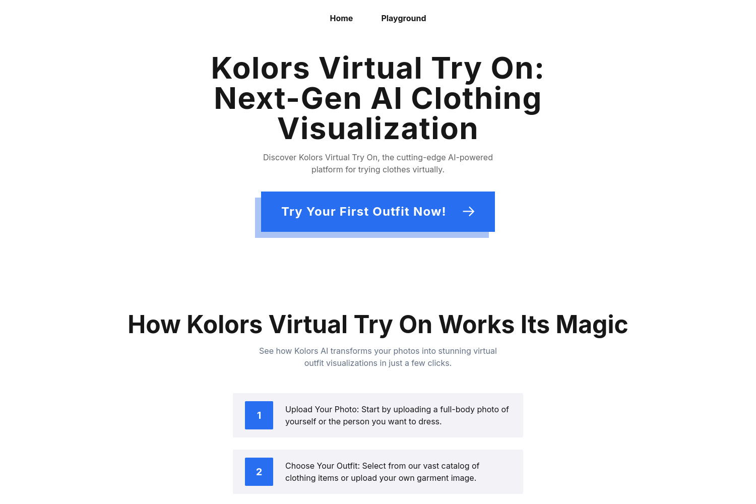 Kolors Virtual Try-On: AI-Powered Fashion Fitting Tool